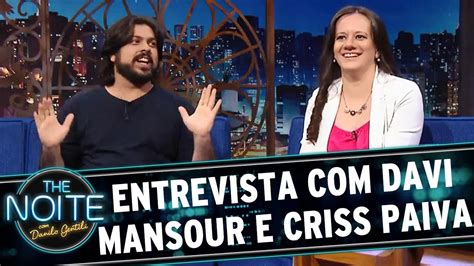 criss paiva ex marido|Entrevista com o casal Davi Mansour e Criss Paiva